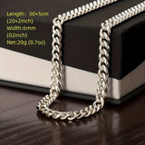 To My Talented Grandson: Stainless Steel Curb Chain Necklace w/Card